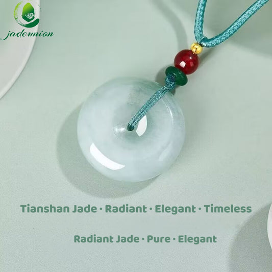 Jade Donut Pendant